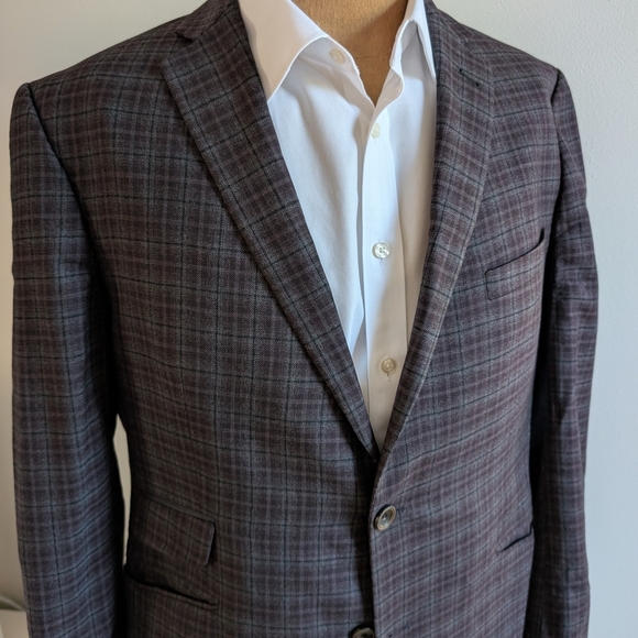 🇬🇧Ted Baker Plaid Sport Coat - Picture 3 of 14
